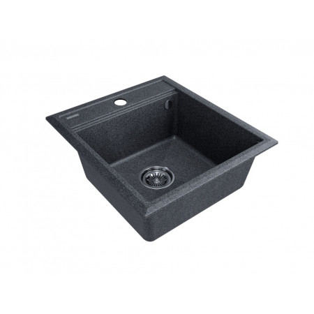 Мойка кварцевая STEPIA 45, IT-GRANIT, PM114651-DG, графит, 460х510, Paulmark