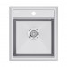 Мойка кварцевая STEPIA 45, IT-GRANIT, PM114651-GRM , серый металлик, 460х510, Paulmark