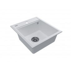 Мойка кварцевая STEPIA 45, IT-GRANIT, PM114651-WH , белый, 460х510, Paulmark