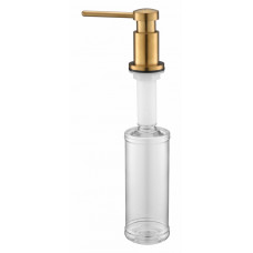 Дозатор для жидкого мыла BREVIT, D005-BG, брашированное золото, Paulmark