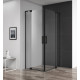 Душевой уголок Cezares SLIDER-A-2-80/90-C-NERO Душевой уголок Cezares SLIDER-A-2-80/90-C-NERO