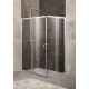 Душевой уголок BelBagno UNIQUE-AH-2-100/115-75/90-C-Cr
