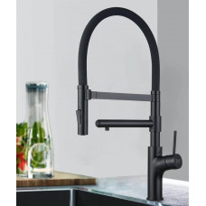 Смеситель для кухни ZORG Inox Magnit (SZR-1010 GRAFIT) графит