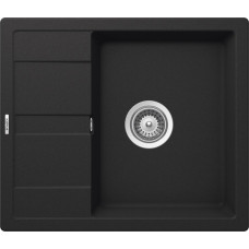 Мойка кварцевая Schock Optima 45D Cristalite 580х500 оникс