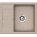 Мойка кварцевая Schock Optima 45D Cristalite 580х500 саббиа