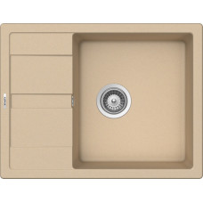 Мойка кварцевая Schock Optima 50D Cristalite 650х500 лунный камень