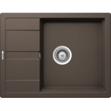 Мойка кварцевая Schock Optima 50D Cristalite 650х500 мокка