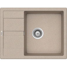Мойка кварцевая Schock Optima 50D Cristalite 650х500 саббиа