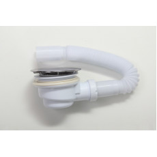 Акриловый поддон 120х80 правосторонний BelBagno TRAY-BB-AH-120/80-15-W-R с сифоном