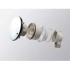 Поддон акриловый 120х80 правосторонний Cezares TRAY-A-RH-120/80-550-15-W-R с сифоном