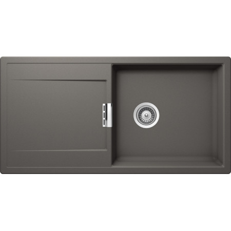 Мойка кварцевая Schock Eton 60 D Large Cristadur серебристый камень