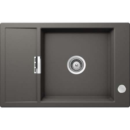 Мойка кварцевая Schock Eton 60 D Small Cristadur 780х510 серебристый камень
