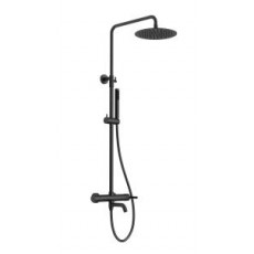 Душевая система черный матовый Unione 030209 MB AltroBagno