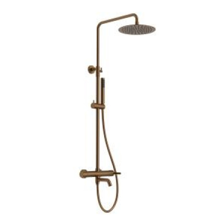 Душевая система медный матовый Unione 030211 BC AltroBagno Душевая система медный матовый Unione 030211 BC AltroBagno