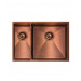 Мойка Seaman Eco Marino SME-575DL-CS (Copper Satin) доп. чаша слева