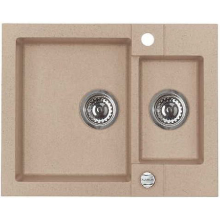 Мойка кварцевая Alveus Granital Rock 80 Beige-G55 (595 х 475) Бежевая