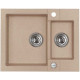 Мойка кварцевая Alveus Granital Rock 80 Beige-G55 (595 х 475) Бежевая