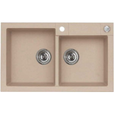 Мойка кварцевая Alveus Granital Rock 90 Beige-G55 (780 х 480) Бежевая