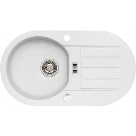Мойка кварцевая Alveus Granital Niagara 40 Arctic-G11 (775 х 435) Арктик Мойка кварцевая Alveus Granital Niagara 40 Arctic-G11 (775 х 435) Арктик