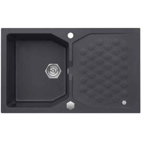 Мойка кварцевая Alveus Granital+ Sensual 30 Twilight-G05M (850 х 520) Чёрная Мойка кварцевая Alveus Granital+ Sensual 30 Twilight-G05M (850 х 520) Чёрная
