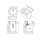 Мойка кварцевая Alveus Formic 20 Granital+ Steel-G04M (520 х 510) Серая Мойка кварцевая Alveus Formic 20 Granital+ Steel-G04M (520 х 510) Серая