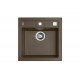 Мойка кварцевая Alveus Formic 20 Granital+ Chocolate-G03M (520 х 510) Коричневая