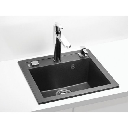 Мойка кварцевая Alveus Formic 20 Granital+ Twilight-G05M (520 х 510) Чёрная Мойка кварцевая Alveus Formic 20 Granital+ Twilight-G05M (520 х 510) Чёрная