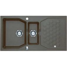 Мойка кварцевая Alveus Granital+ Sensual 70 Chocolate-G03M (980 х 520) Коричневая