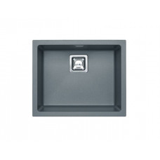 Мойка кварцевая Alveus Quadrix Granital+ Quadrix 50 Steel-G04M (560 х 460) Серая