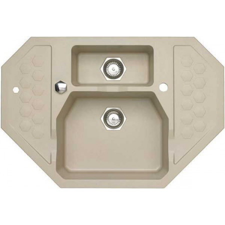 Мойка кварцевая Alveus Granital+ Sensual 60 Pebble-G02M (900 х 610) Бежевая
