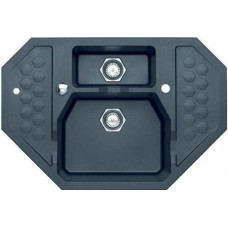Мойка кварцевая Alveus Granital+ Sensual 60 Twilight-G05M (900 х 610) Чёрная