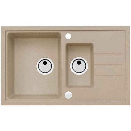 Мойка кварцевая Alveus Granital Intermezzo 70 Beige-G55 (780 х 480) Бежевая Мойка кварцевая Alveus Granital Intermezzo 70 Beige-G55 (780 х 480) Бежевая