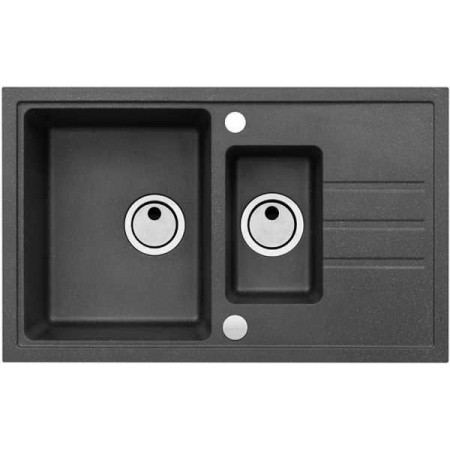 Мойка кварцевая Alveus Granital Intermezzo 70 Carbon-G91 (780 х 480) Карбон Мойка кварцевая Alveus Granital Intermezzo 70 Carbon-G91 (780 х 480) Карбон
