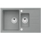 Мойка кварцевая Alveus Granital Intermezzo 70 Concrete-G81 (780 х 480) Серая Мойка кварцевая Alveus Granital Intermezzo 70 Concrete-G81 (780 х 480) Серая