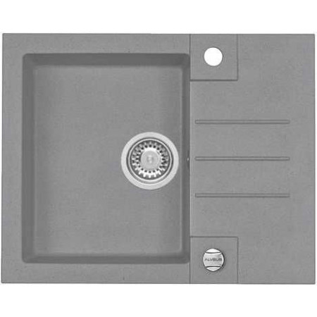Мойка кварцевая Alveus Granital Rock 30 Concrete-G81 (595 х 475) Серая