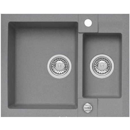 Мойка кварцевая Alveus Granital Rock 80 Concrete-G81 (595 х 475) Серая