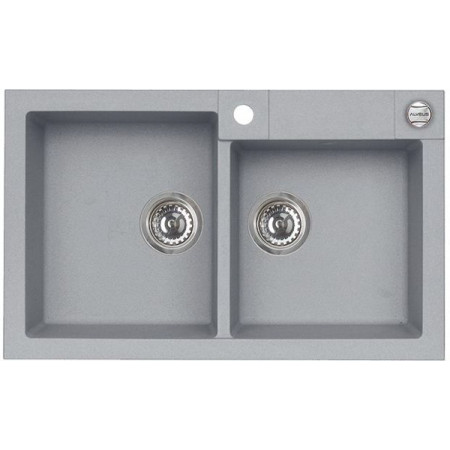 Мойка кварцевая Alveus Granital Rock 90 Concrete-G81 (780 х 480) Серая