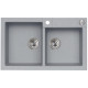 Мойка кварцевая Alveus Granital Rock 90 Concrete-G81 (780 х 480) Серая