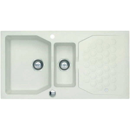 Мойка кварцевая Alveus Granital+ Sensual 70 Arctic-G11M (980 х 520) Арктик