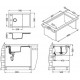 Мойка кварцевая Alveus Formic 30 Granital+ Arctic-G11M (760 х 500) Арктик Мойка кварцевая Alveus Formic 30 Granital+ Arctic-G11M (760 х 500) Арктик