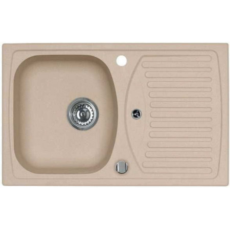 Мойка кварцевая Alveus Granital Record 30 Beige-G55 (780 х 480) Бежевая Мойка кварцевая Alveus Granital Record 30 Beige-G55 (780 х 480) Бежевая