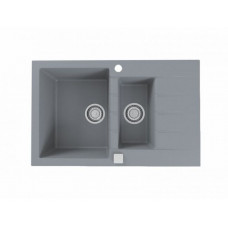 Мойка кварцевая Alveus Granital Cadit 70 Concrete-G81 (790 х 500) Серая