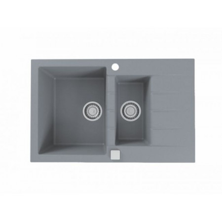 Мойка кварцевая Alveus Granital Cadit 70 Concrete-G81 (790 х 500) Серая Мойка кварцевая Alveus Granital Cadit 70 Concrete-G81 (790 х 500) Серая