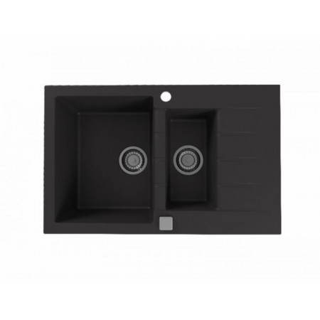 Мойка кварцевая Alveus Granital Cadit 70 Carbon-G91 (790 х 500) Карбон Мойка кварцевая Alveus Granital Cadit 70 Carbon-G91 (790 х 500) Карбон