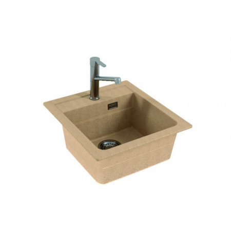Мойка кварцевая Alveus Granital Atrox 20 Beige-G55 (470 х 500) Бежевая
