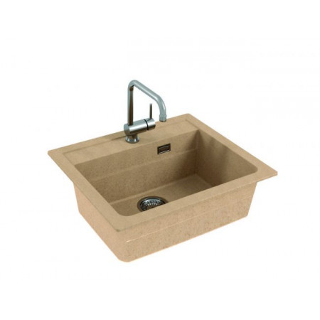Мойка кварцевая Alveus Granital Atrox 30 Beige-G55 (590 х 500) Бежевая Мойка кварцевая Alveus Granital Atrox 30 Beige-G55 (590 х 500) Бежевая