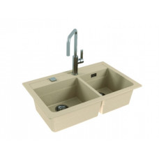 Мойка кварцевая Alveus Granital Atrox 50 Beige-G55 (790 х 500) Бежевая