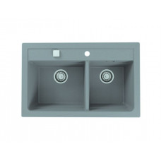 Мойка кварцевая Alveus Granital Atrox 50 Concrete-G81 (790 х 500) Серая
