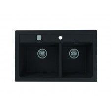 Мойка кварцевая Alveus Granital Atrox 50 Carbon-G91 (790 х 500) Карбон