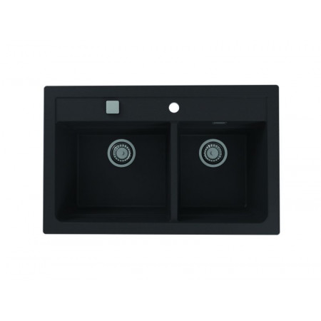 Мойка кварцевая Alveus Granital Atrox 50 Carbon-G91 (790 х 500) Карбон